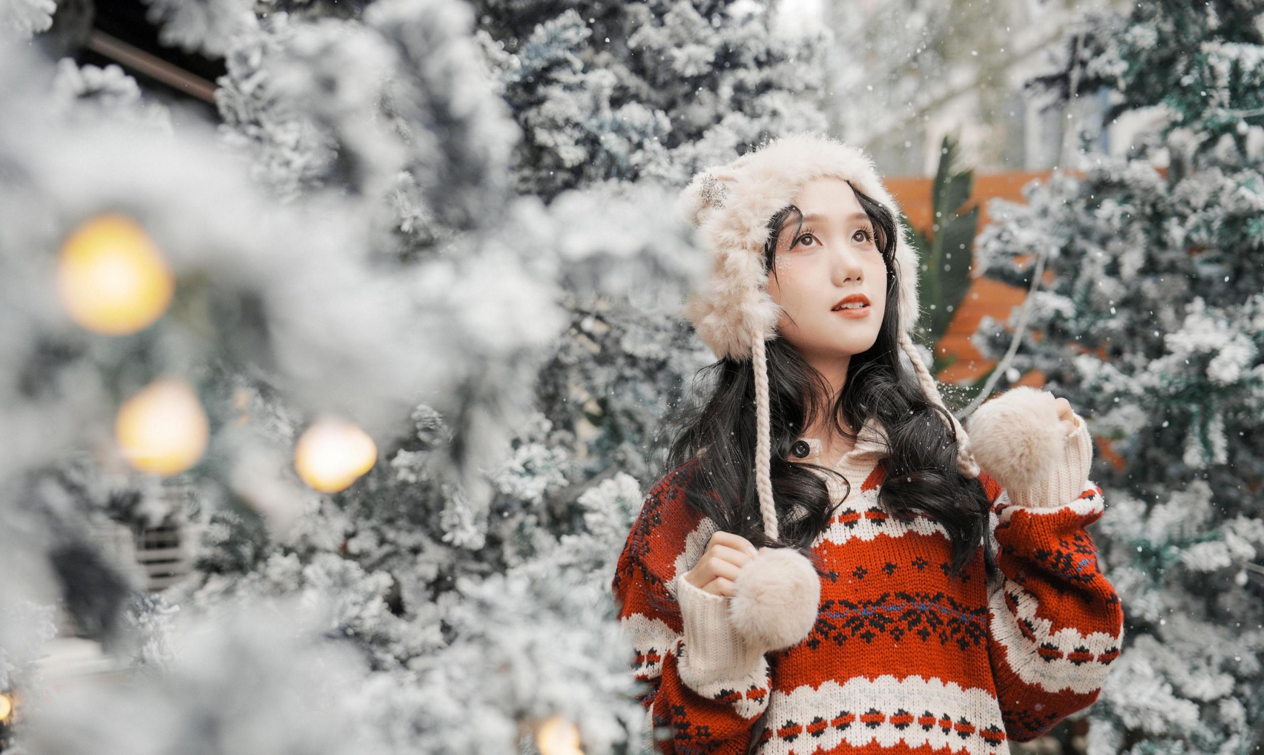 小清 – 《圣诞人像拍照》[27P]