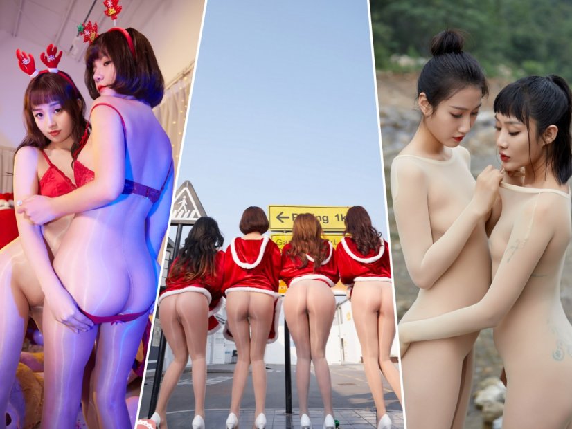 [合集]极品无内丝《妖精社/8K映画》2019-2022年全套V系/T系/B系/H系/BH系（钻石版高清视频），大小67.7G