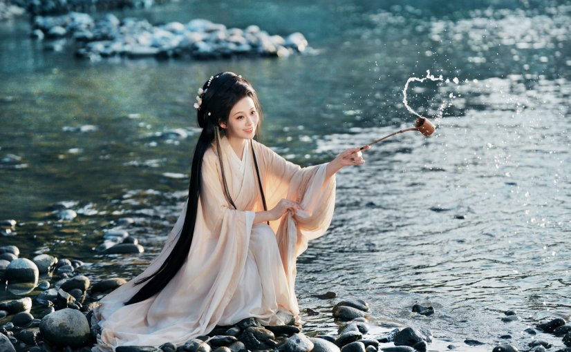 洛宁-唐 – 《魏晋风人像拍摄》[18P]