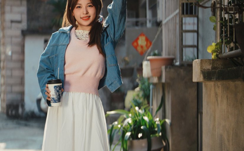 桂花鸭 – 《日杂风人像拍摄》[14P]